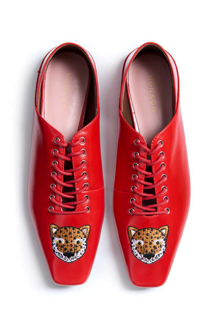 HUNKØN Elfrida Shoes Accessories Red