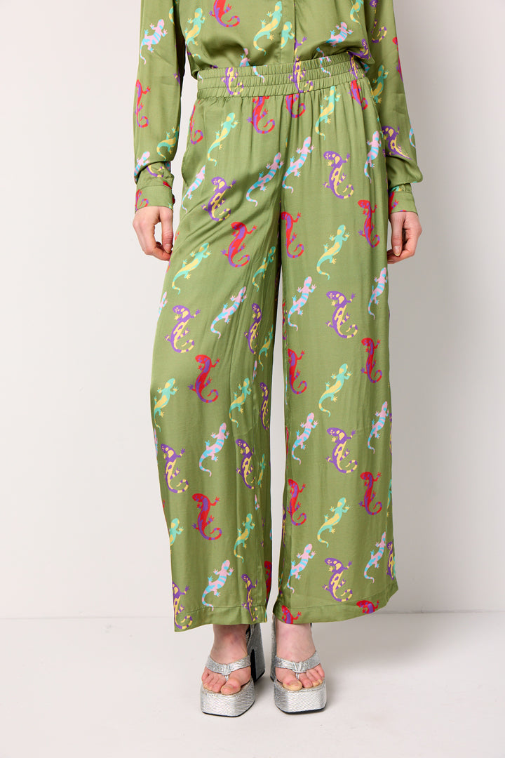 HUNKØN Eloise Trousers Bukser The Salamander Art Print