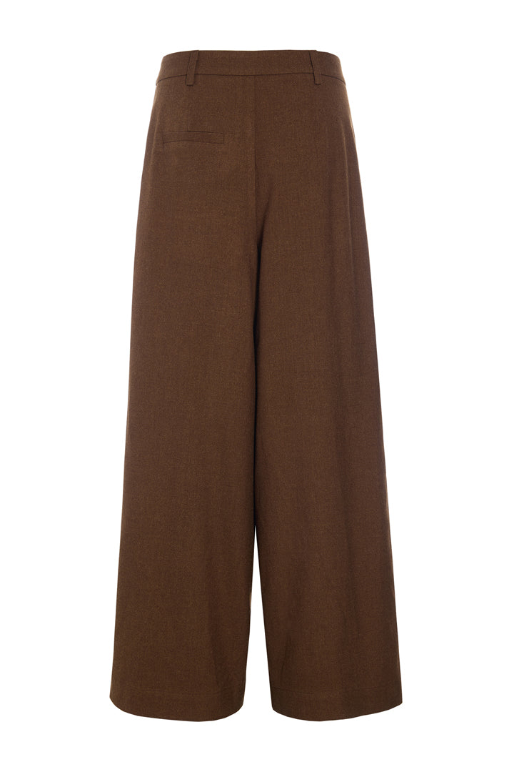 HUNKØN Emiko Trousers Bukser Brown