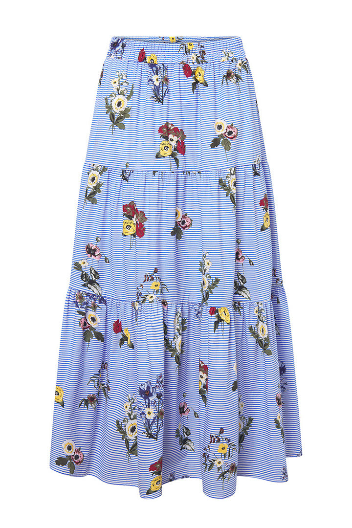 HUNKØN Emma Skirt Nederdele Blue Hawaii