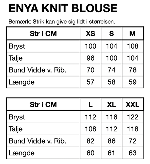 HUNKØN Enya Knit Blouse Bluser Electric Lime