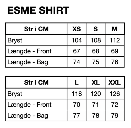 HUNKØN Esme Shirt Skjorter Rose