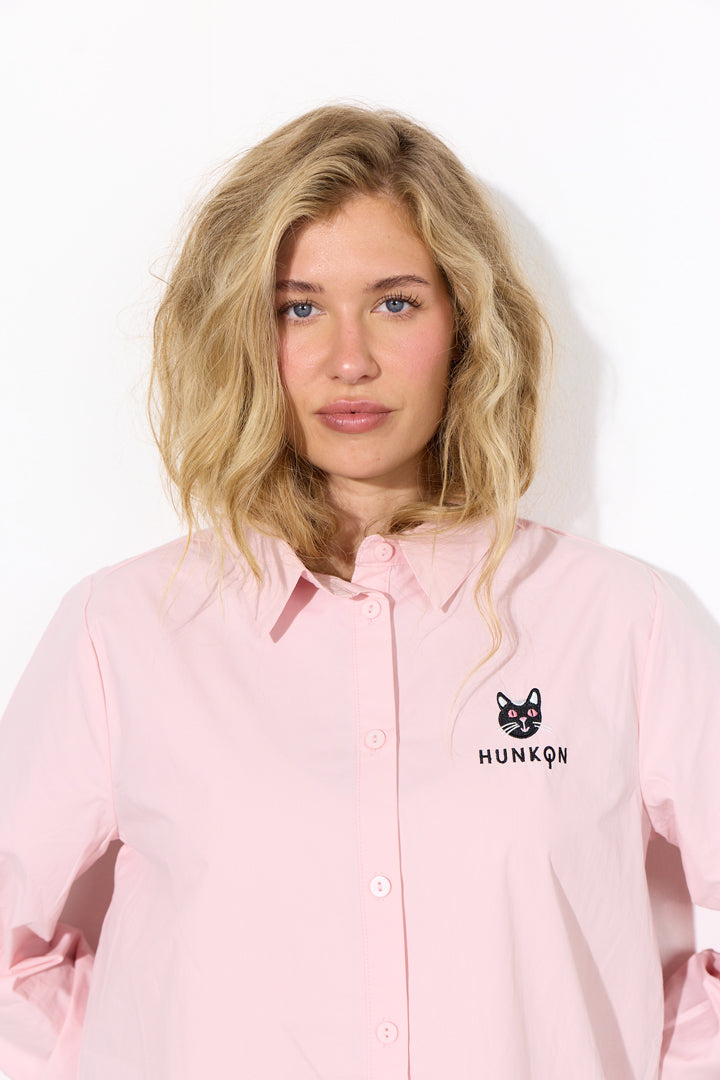HUNKØN Esme Shirt Skjorter Rose