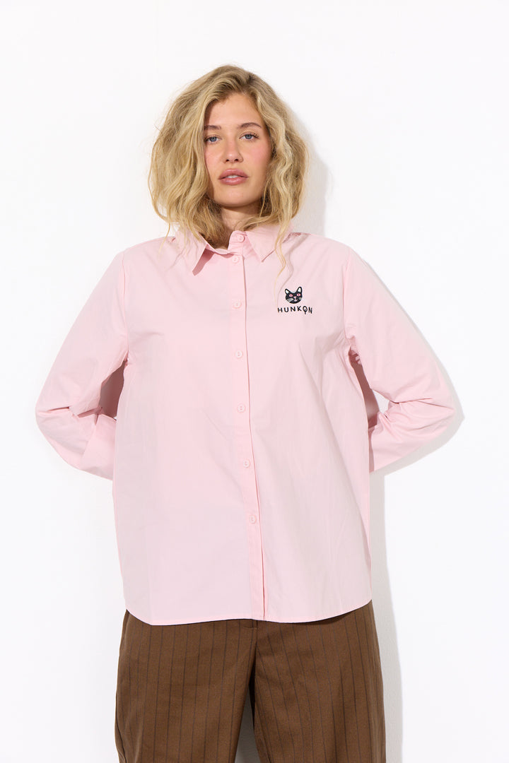 HUNKØN Esme Shirt Skjorter Rose