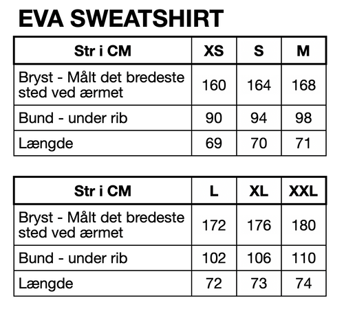 HUNKØN Eva Sweatshirt Sweatshirts Rose