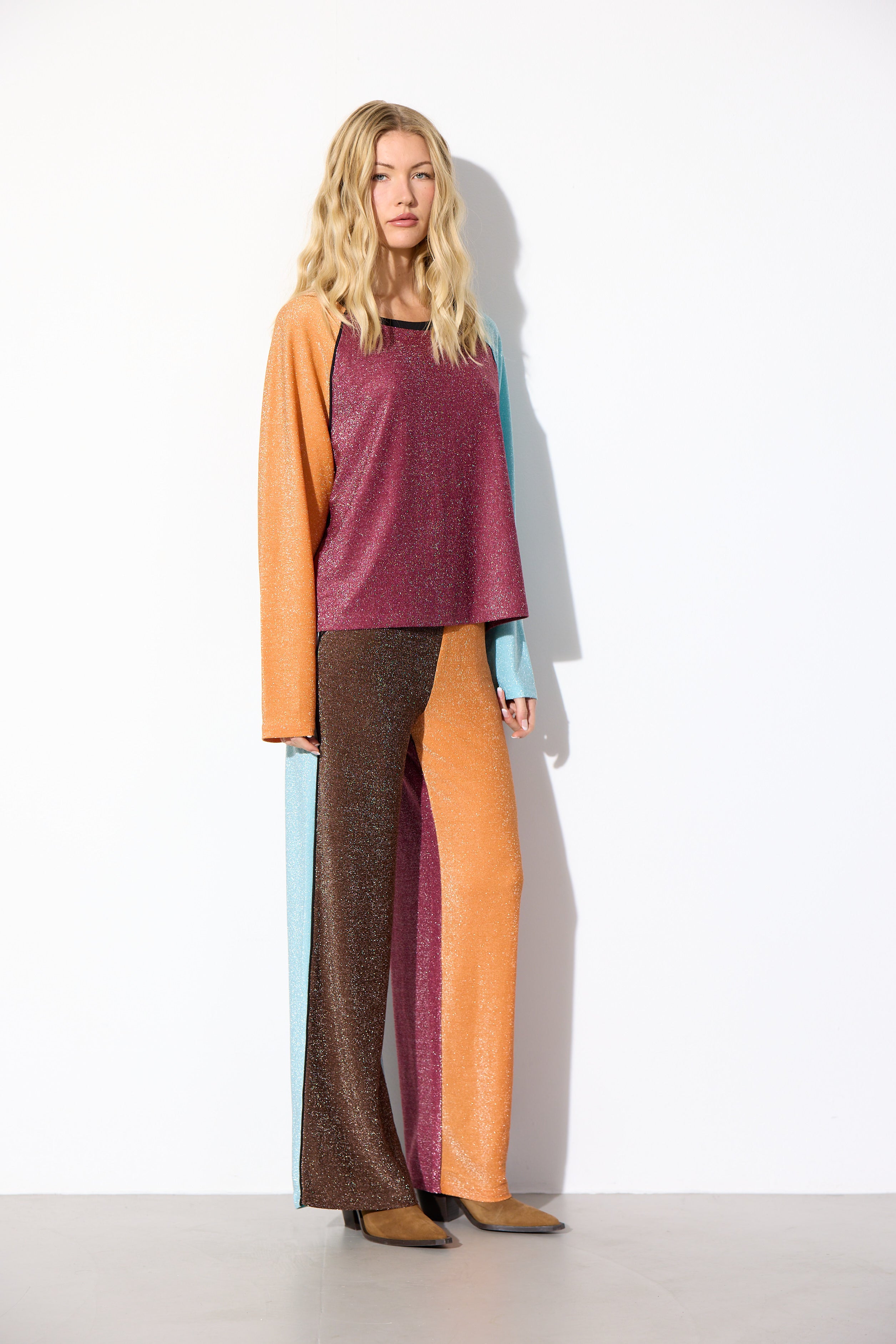 HUNKØN Fatima Trousers Bukser Mixed Glitter