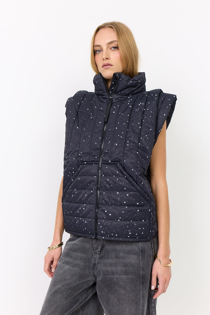 HUNKØN Flavia Short Vest Vests Dream Fairground Art Print