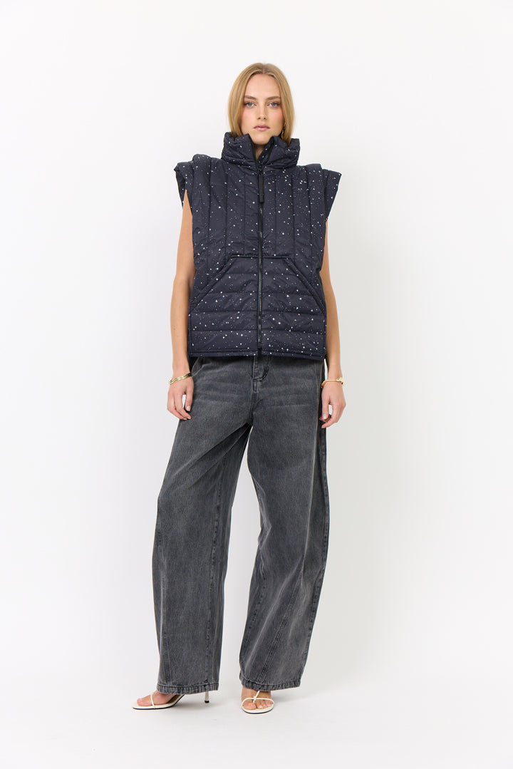 HUNKØN Flavia Short Vest Vests Dream Fairground Art Print