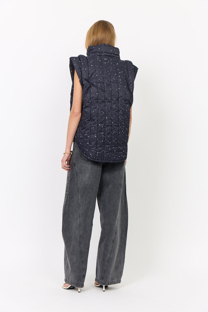 HUNKØN Flavia Short Vest Vests Dream Fairground Art Print