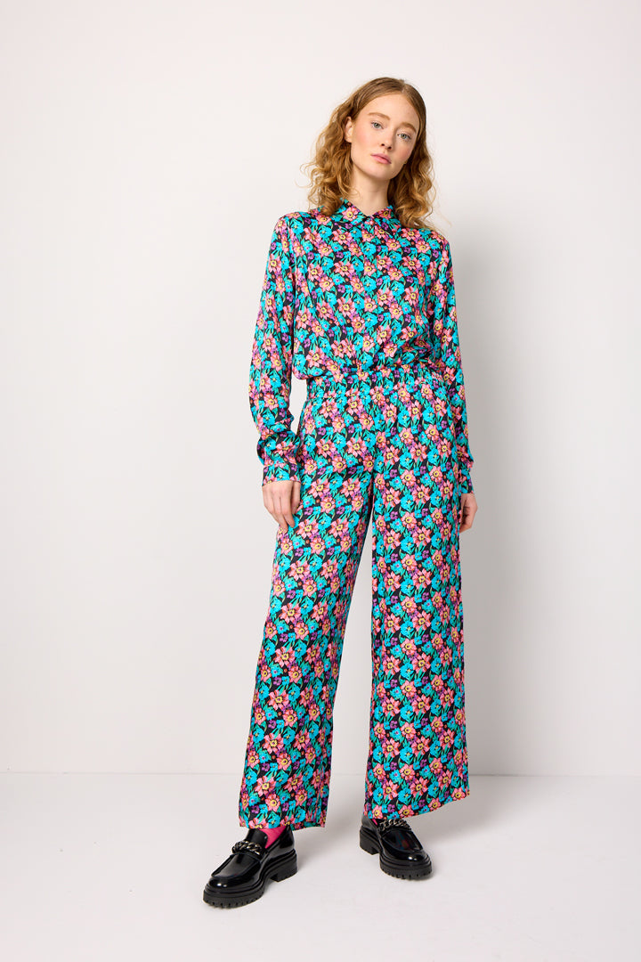 HUNKØN Gloria Trousers Bukser Flowerbomb Art Print