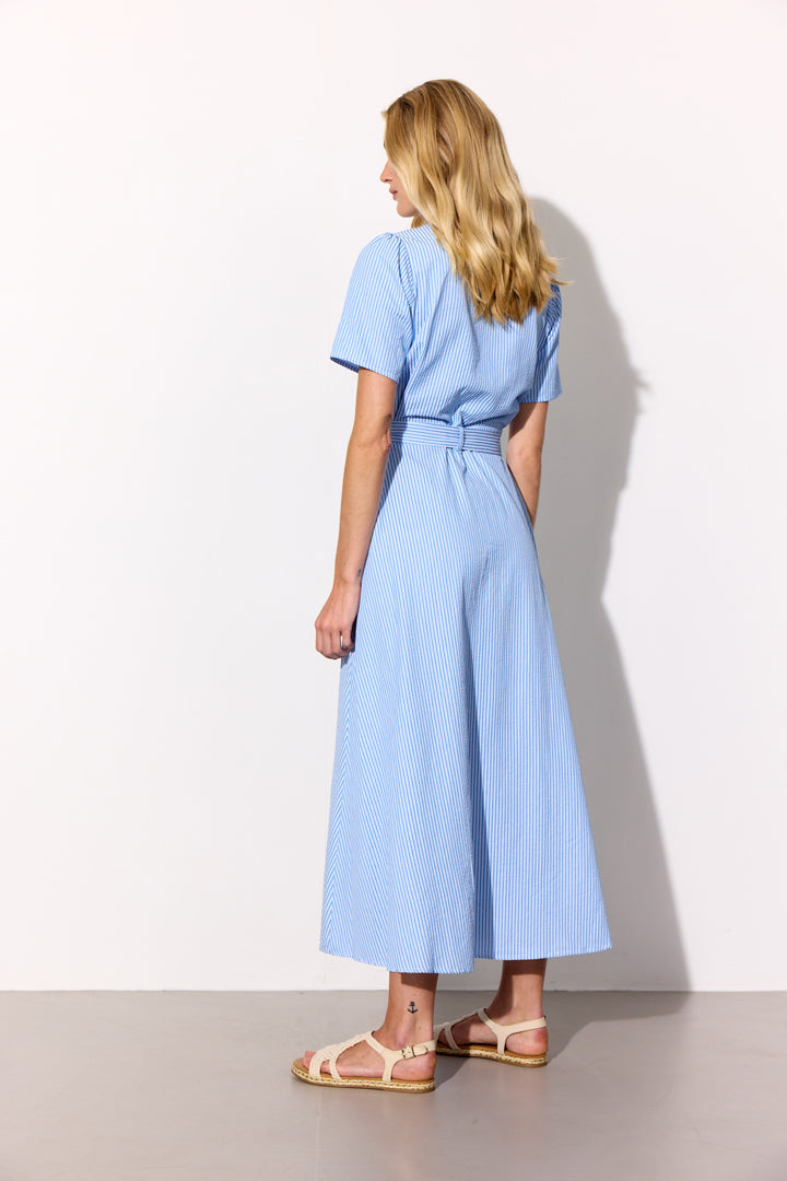 HUNKØN Gudrun Dress Kjoler Blue