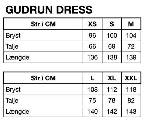 HUNKØN Gudrun Dress Kjoler Pink