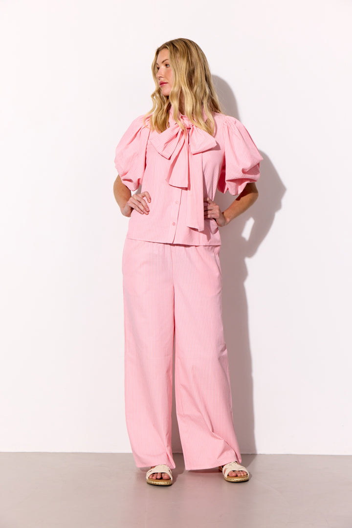 HUNKØN Gudrun Trousers Bukser Pink