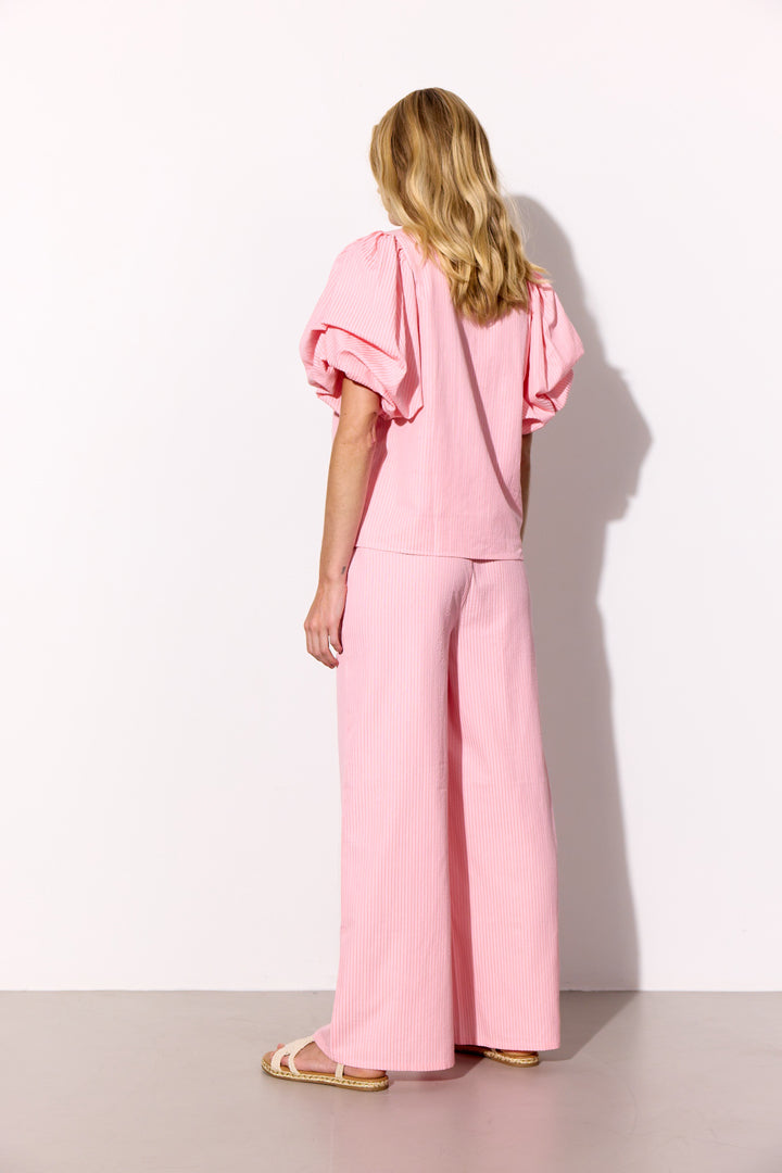 HUNKØN Gudrun Trousers Bukser Pink