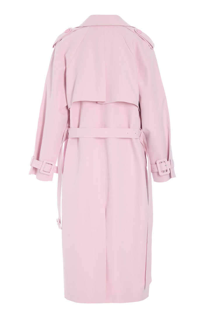 HUNKØN Gunilla Trenchcoat Frakker Rose