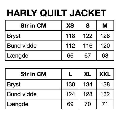 HUNKØN Harly Quilt Jacket Jakker Red Harlequin