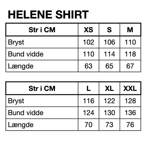 HUNKØN Helene Shirt Skjorter Blue