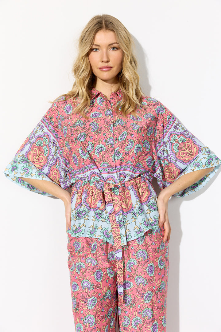 HUNKØN Helene Shirt Skjorter Berry