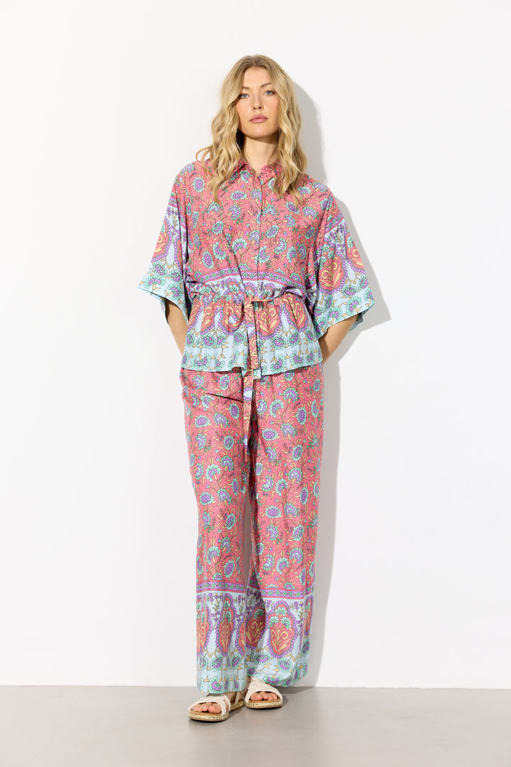 HUNKØN Helene Shirt Skjorter Berry