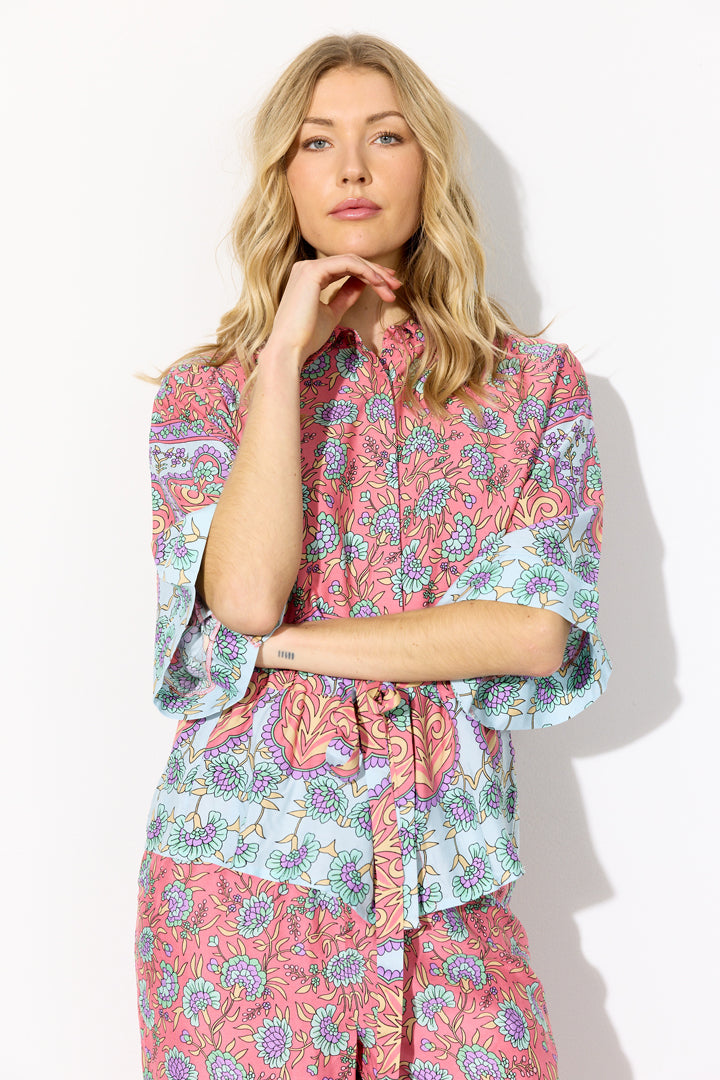 HUNKØN Helene Shirt Skjorter Berry