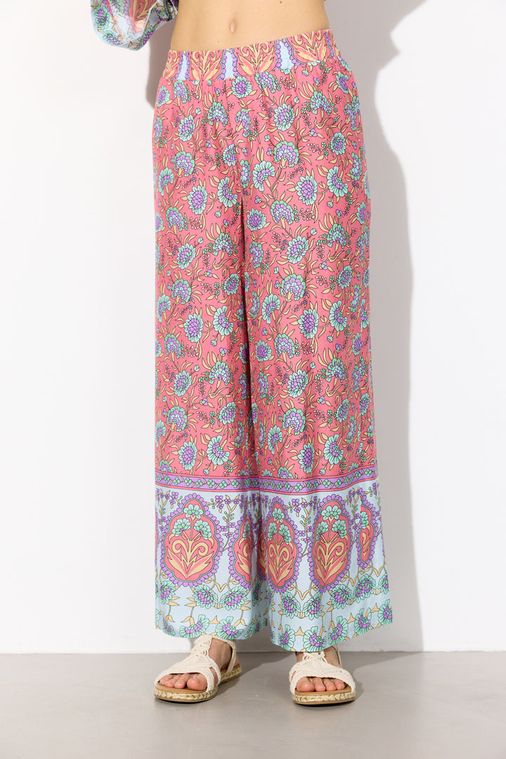 HUNKØN Helene Trousers Bukser Berry