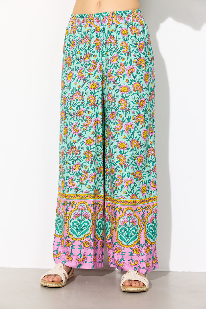 HUNKØN Helene Trousers Bukser Mint