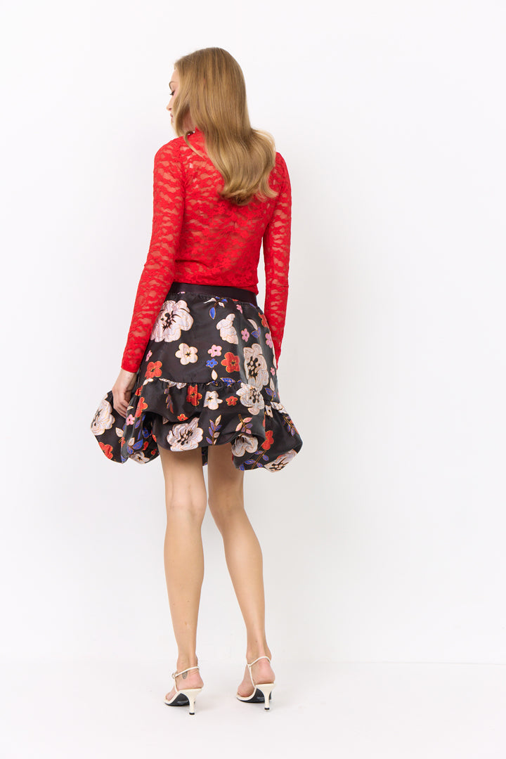 HUNKØN Helle Skirt Nederdele Floral
