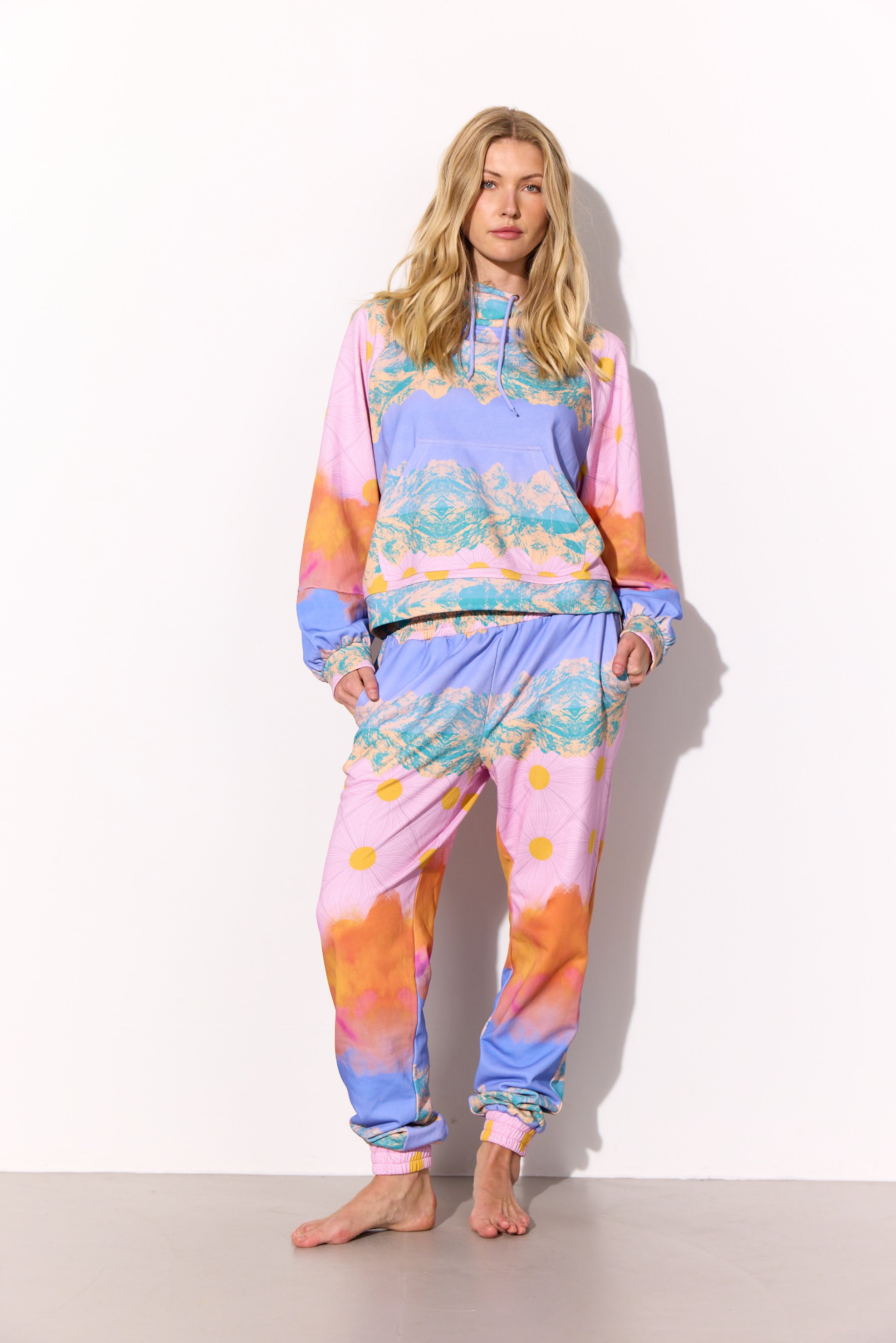 HUNKØN Hope Sweatpants Sweatpants Horizon Art Print