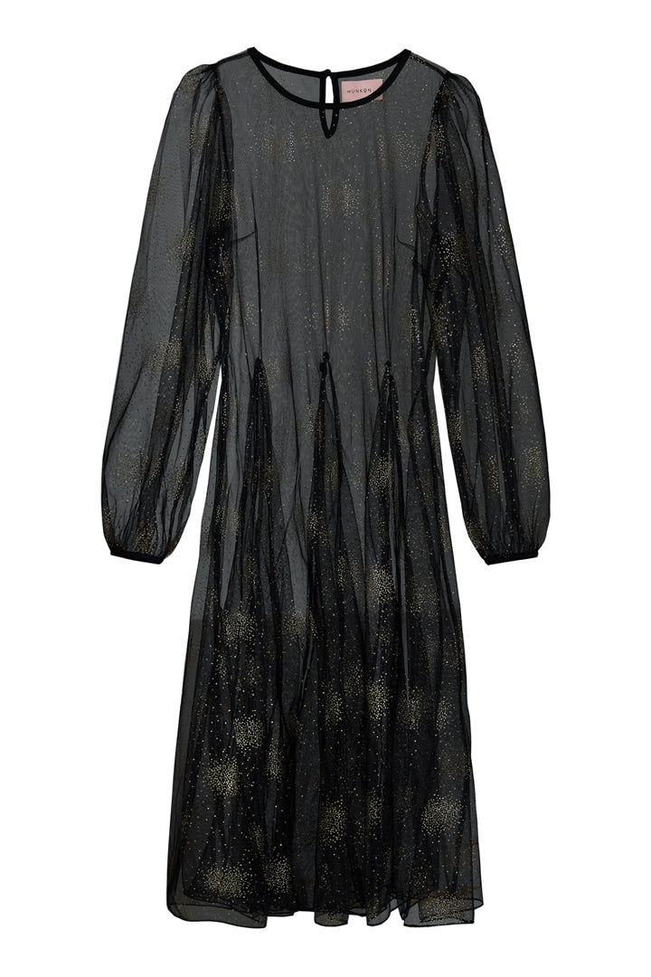 HUNKØN Huxi Dress Kjoler Black