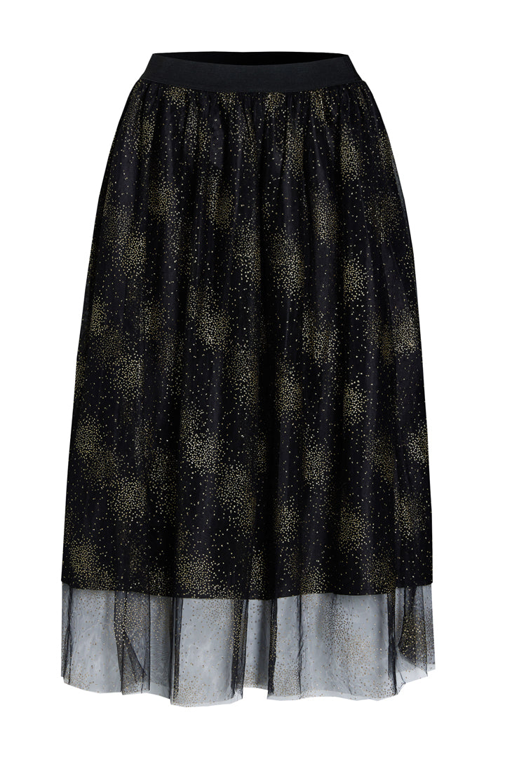 HUNKØN Huxi Skirt Nederdele Black