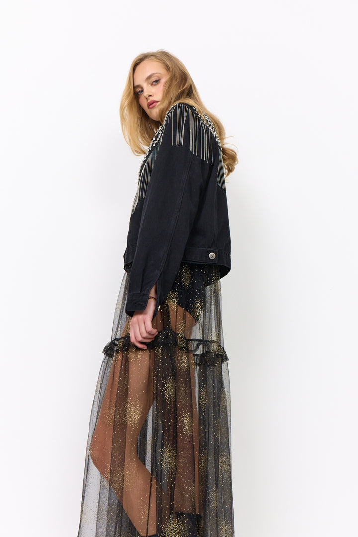 HUNKØN Huxi Strap Dress Kjoler Black