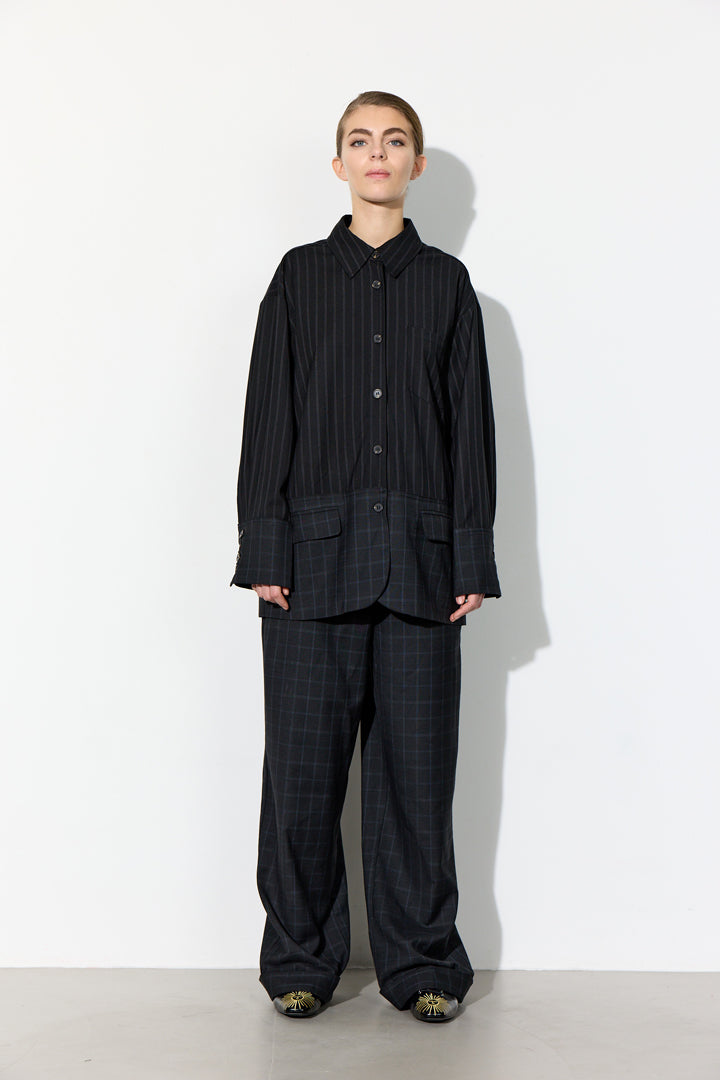 HUNKØN Janet Trousers Bukser Black
