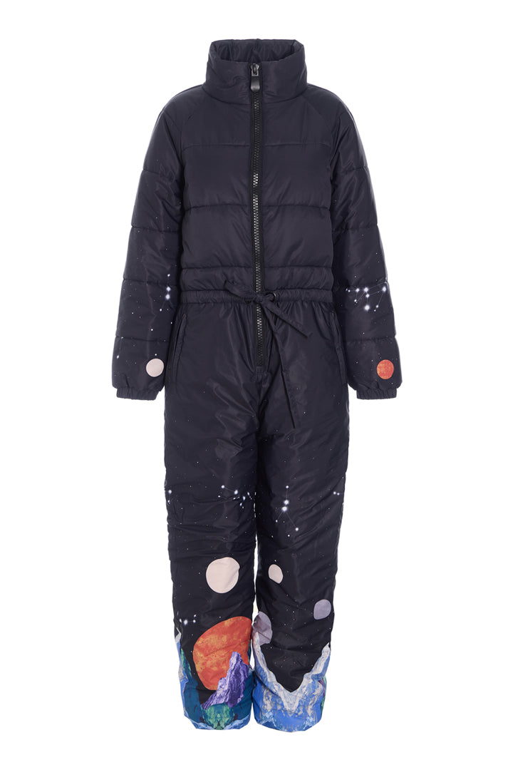 HUNKØN Justice Snowsuit Flyverdragter Outer Space Art Print