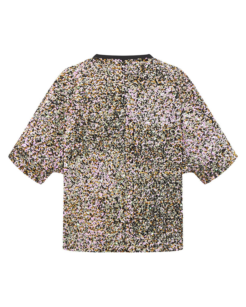 HUNKØN Kaia Sequin Jacket Jakker White