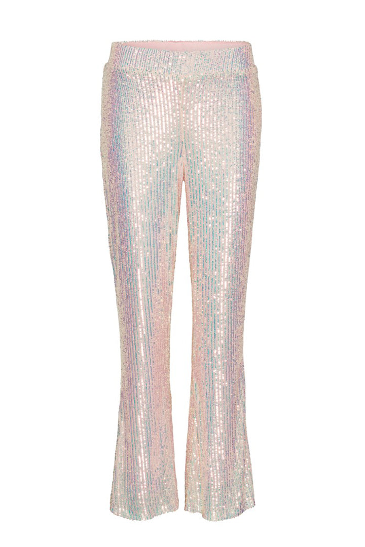 HUNKØN Karin Sequin Trousers Bukser White