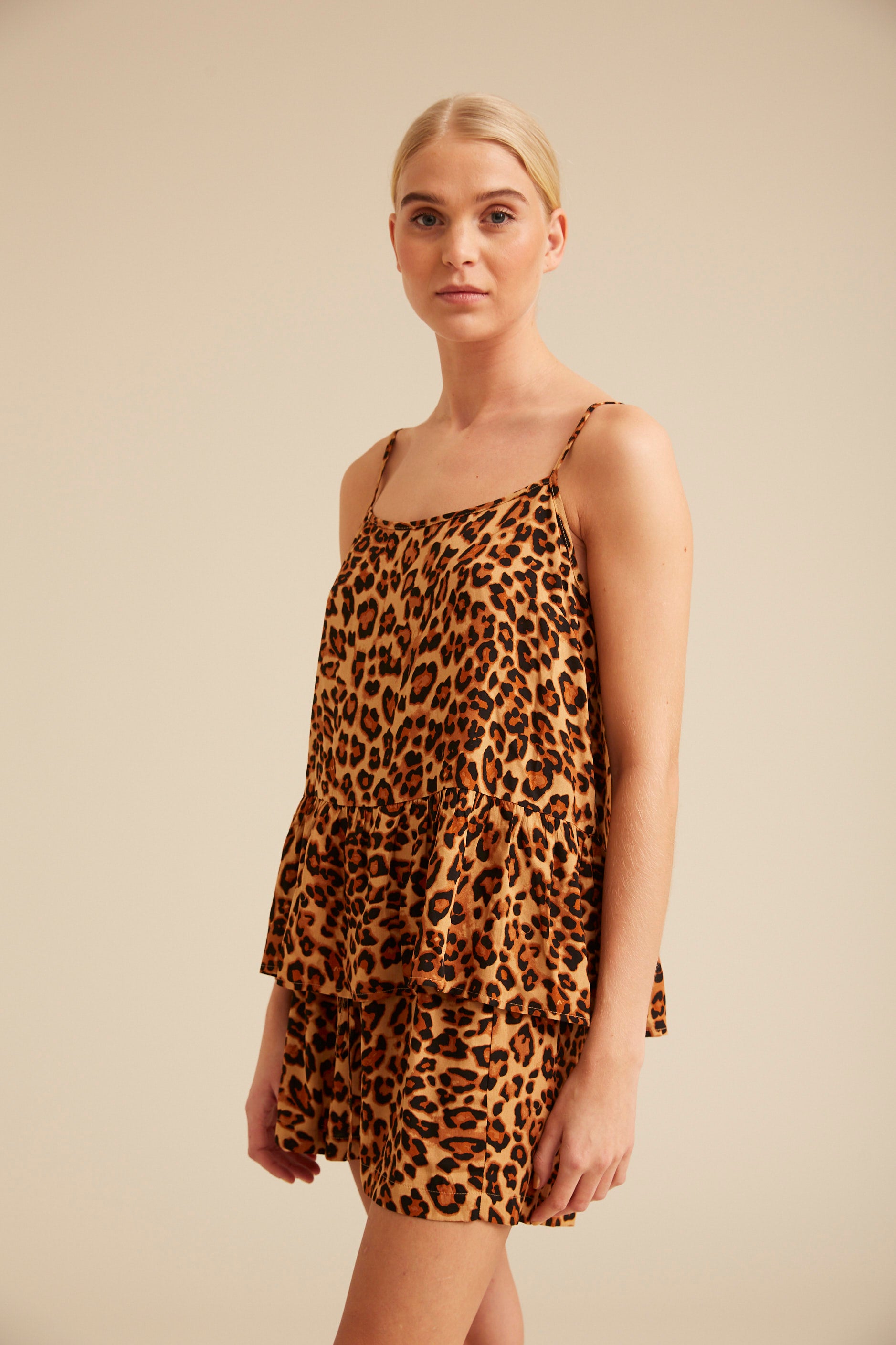 HUNKØN Kate Top Toppe Leopard