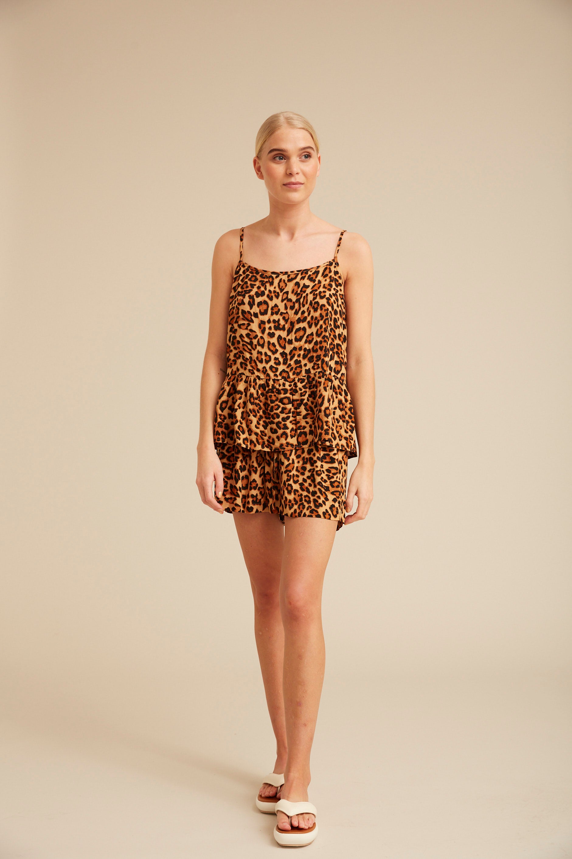 HUNKØN Kate Top Toppe Leopard