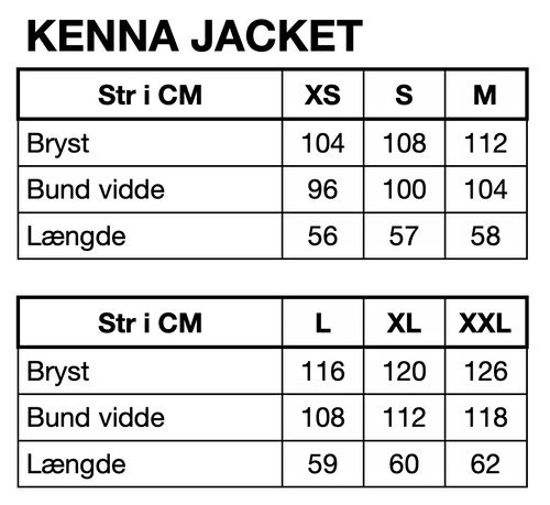 HUNKØN Kenna Denim Jacket Jakker Light Denim