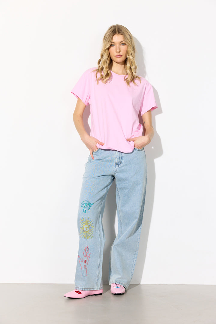 HUNKØN Kenna Jeans Bukser Light Denim