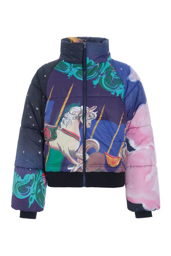 HUNKØN Kiwi Bomberjacket Jakker Dream Fairground Art Print