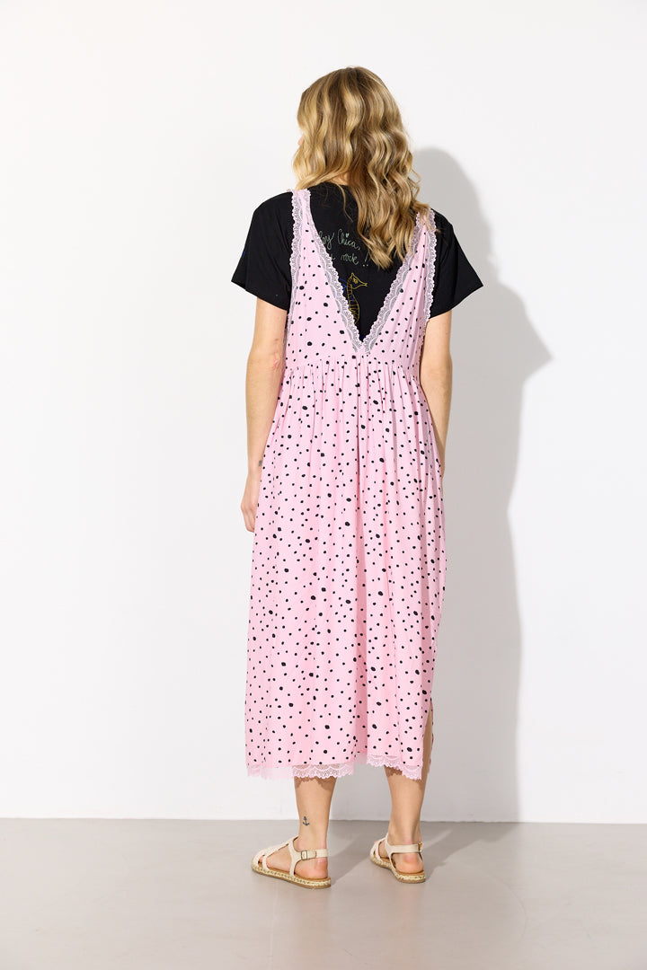 HUNKØN Kris Dress Kjoler Rose