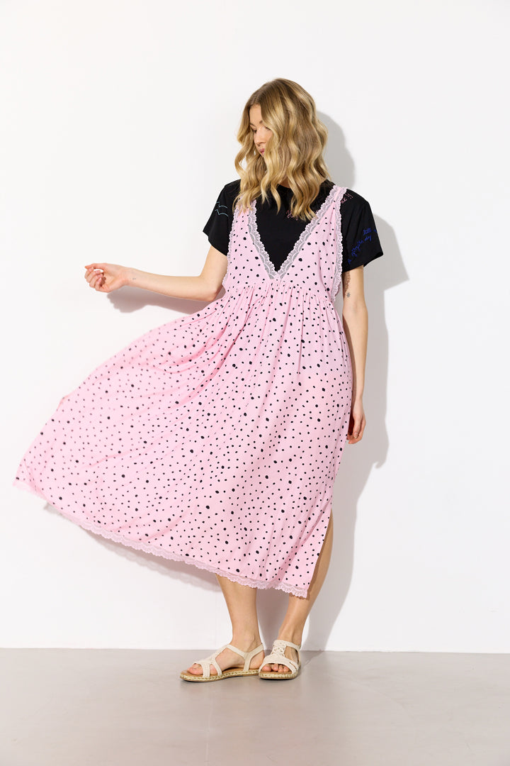 HUNKØN Kris Dress Kjoler Rose