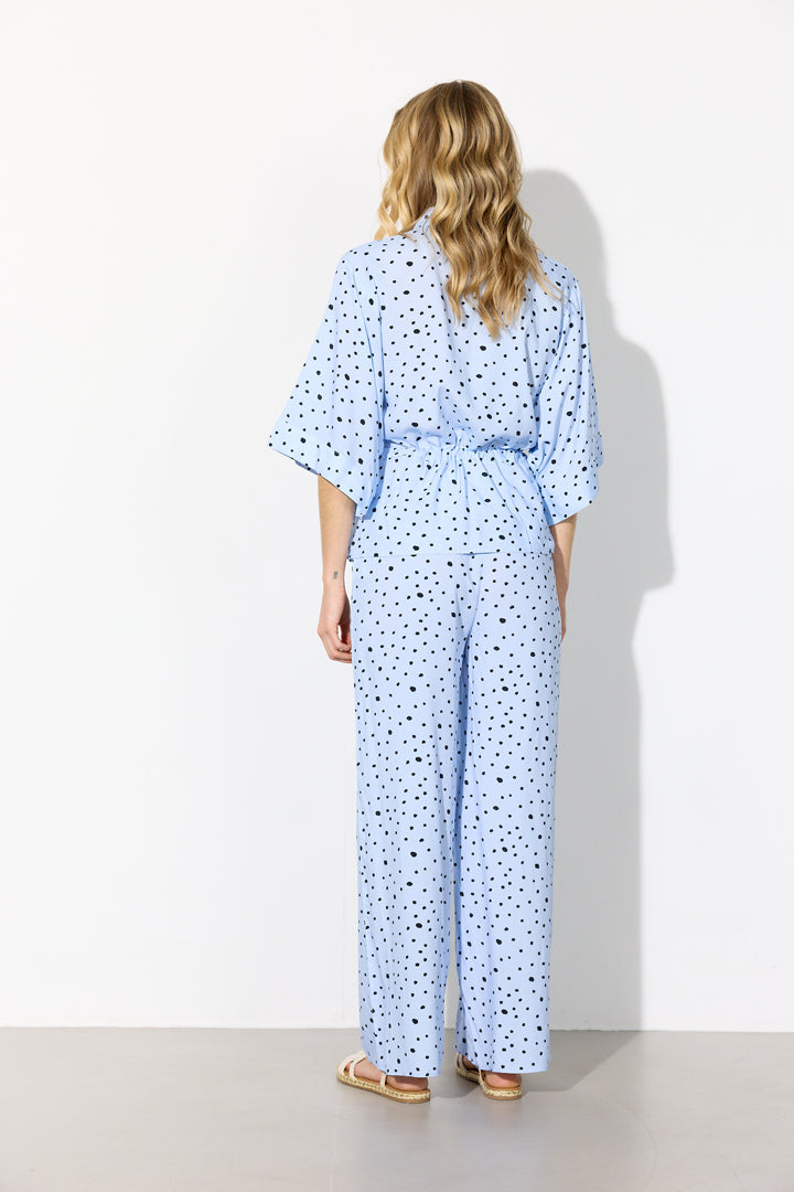 HUNKØN Kris Trousers Bukser Blue