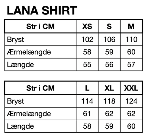 HUNKØN Lana Shirt Skjorter Pastels