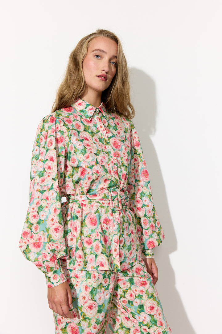 HUNKØN Laura Shirt Skjorter Floral