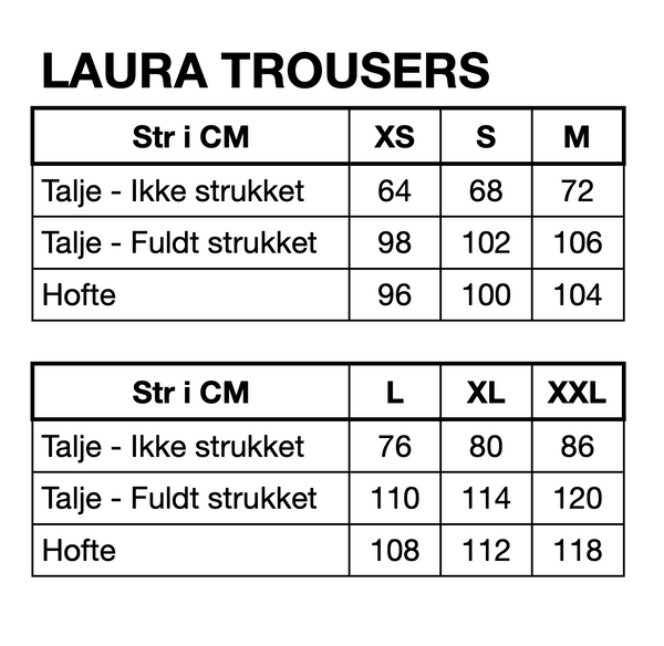 HUNKØN Laura Trousers Bukser Floral