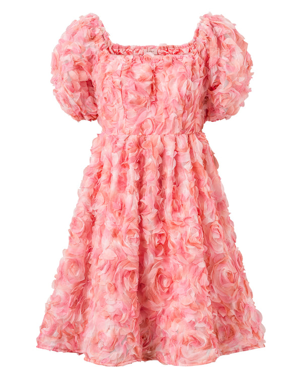 HUNKØN Leia Dress Kjoler Soft Pink