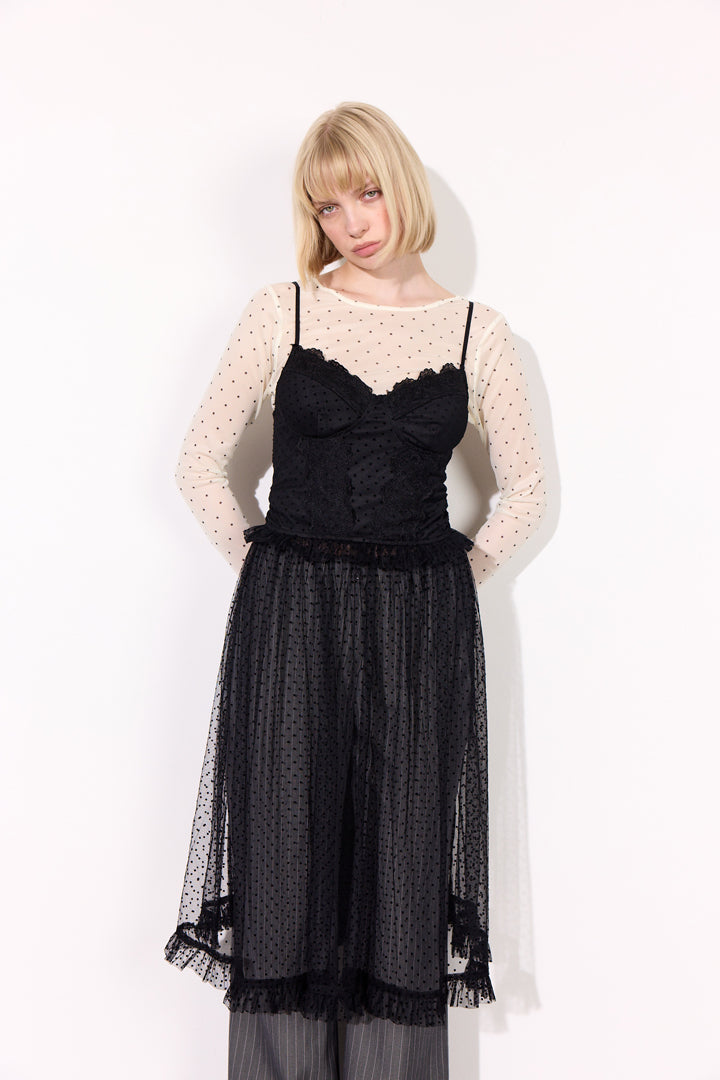 HUNKØN Leslie dress Kjoler Black