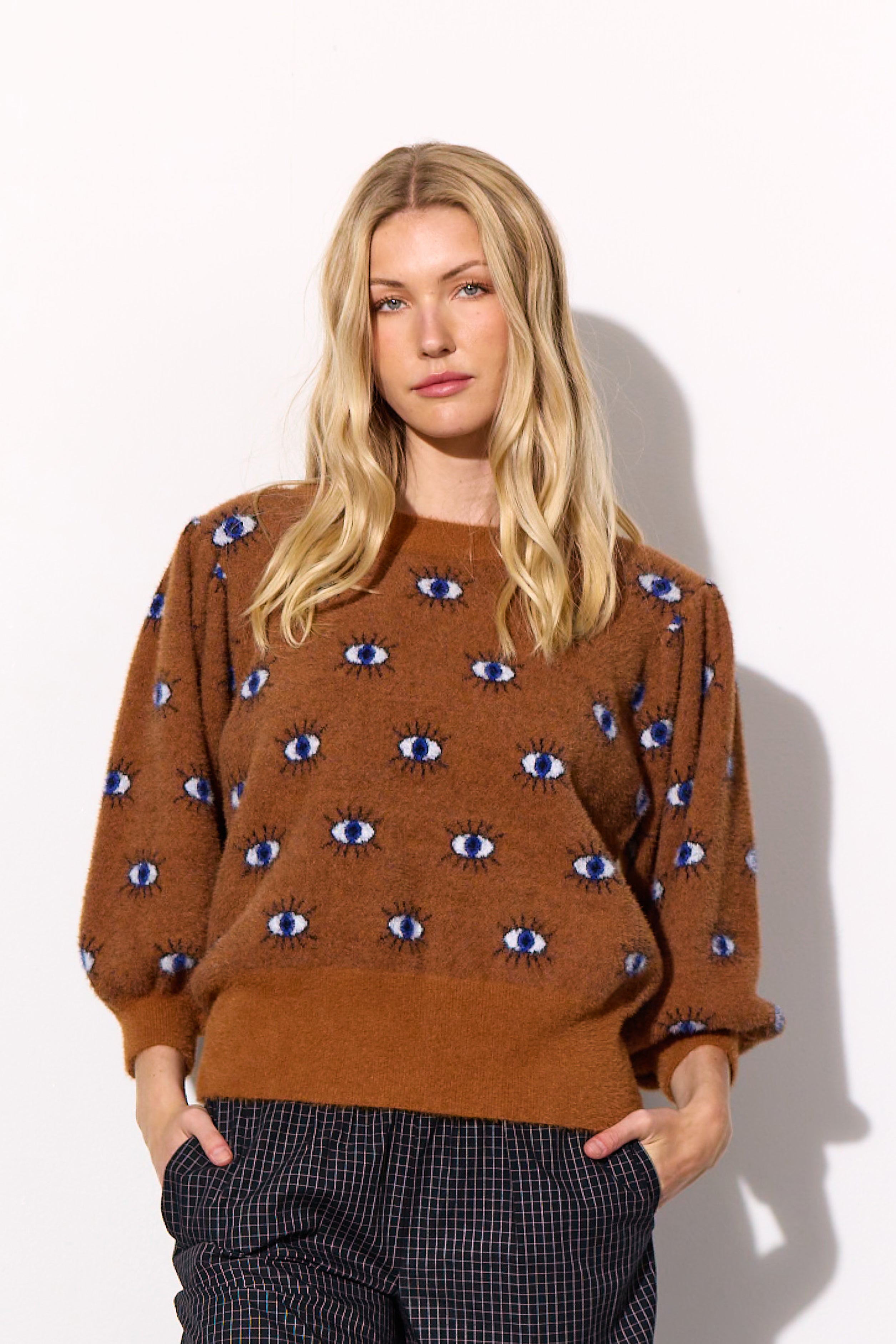 HUNKØN Lilou Blouse Bluser Look at me Art Print
