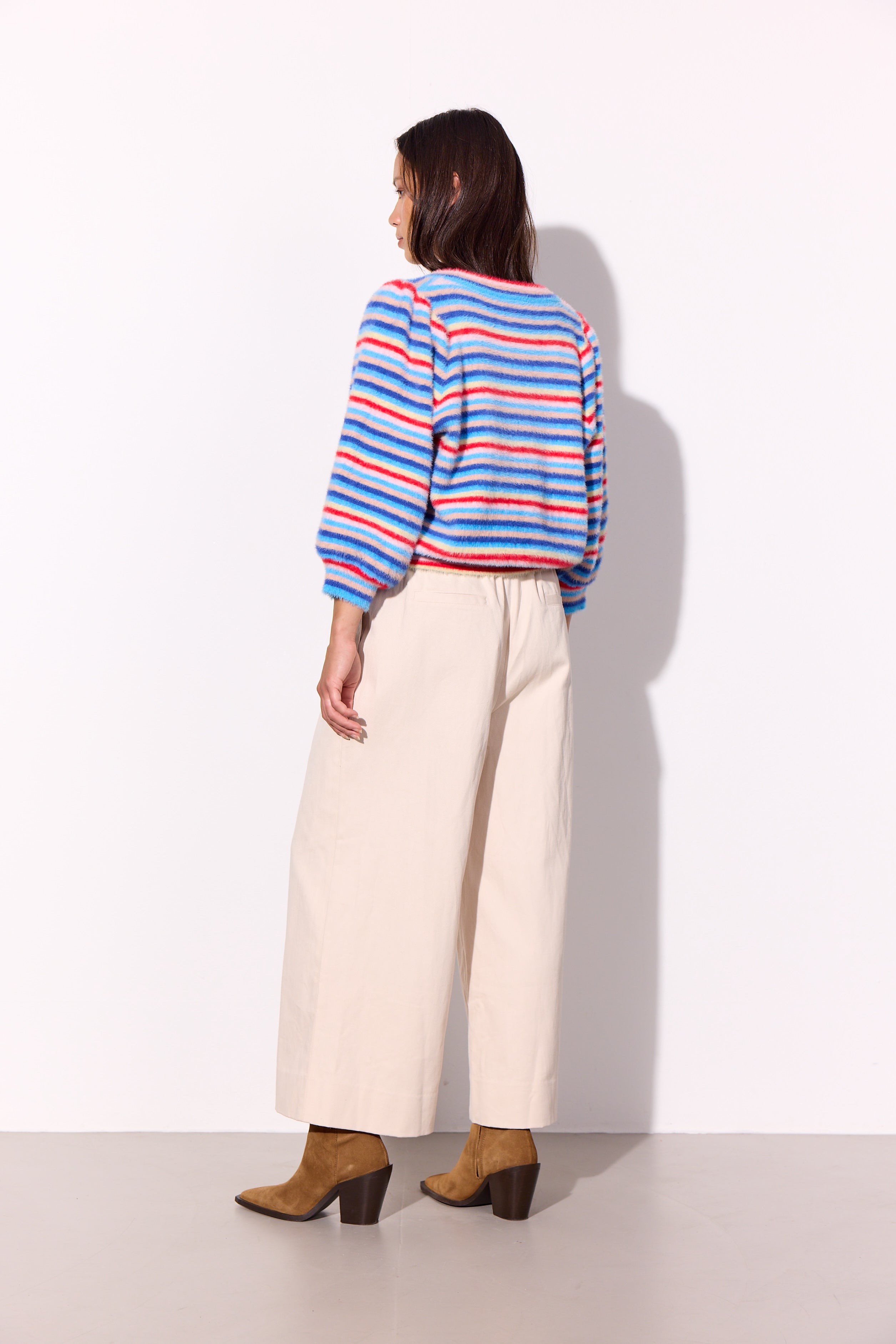 HUNKØN Lilou Blouse Bluser Multi striped